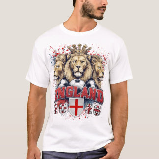 Camiseta Inglaterra 2026 Leão, Inglaterra Futebol, Fã de fu