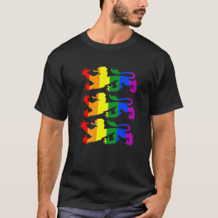 Camiseta Inglaterra Futebol internacional LGBTQ Rainbow Lio
