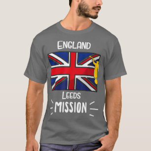 Camiseta Inglaterra Leeds Mórmon LDS Mission Missionary Gi