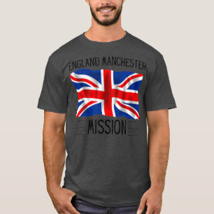 Camiseta Inglaterra Manchester LDS Missão Mórmon Orud