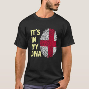 Camiseta Inglaterra No Meu Dna England Flag Team Inglaterra