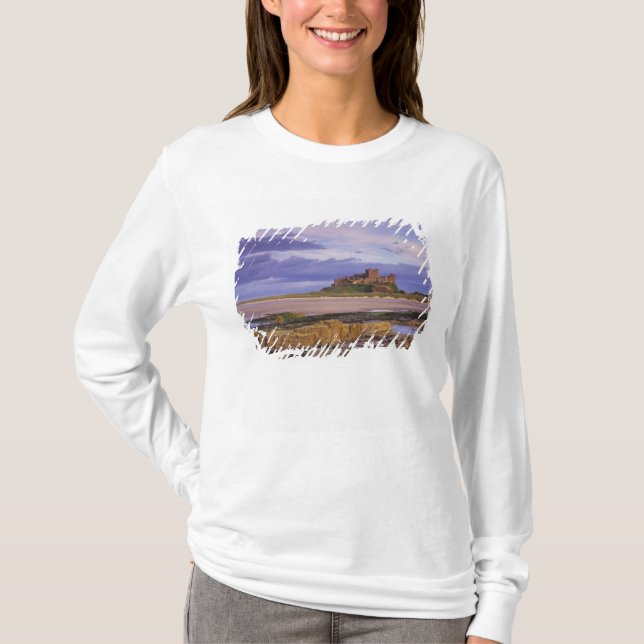 Camiseta Inglaterra, Northumberland, Castelo de Bamburgh (Frente)