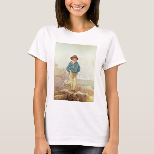 Camiseta Inglaterra nova - um menino de Fisher (Frente)
