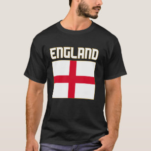 Camiseta Inglaterra, Reino Unido, Sinalizador Inglês, Bande