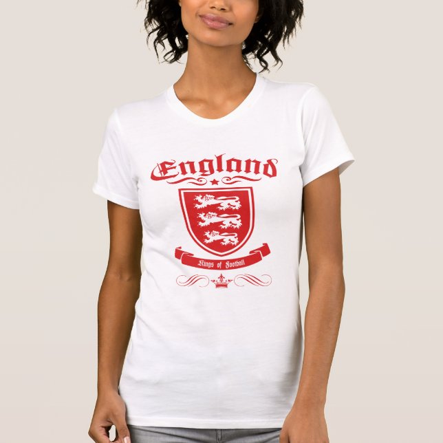Camiseta INGLATERRA - Reis de futebol (Frente)
