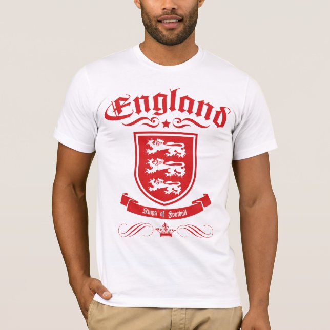 Camiseta INGLATERRA - reis do futebol (Frente)