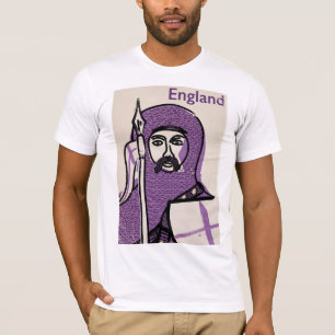 Camiseta Inglaterra & Rua. George vintage style poster de v