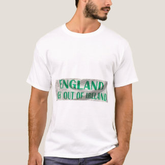 Camiseta Inglaterra sai do t-shirt de Ireland