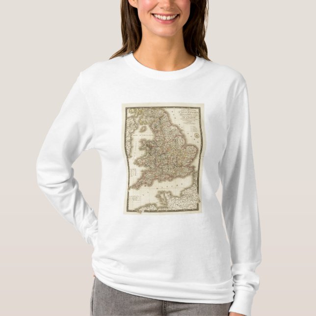 Camiseta Inglaterra, Wales (Frente)