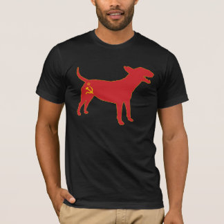 Camiseta Inglês bull terrier/T comunista de URSS