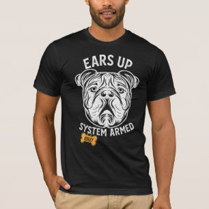 Camiseta Inglês Bulldog Big dog Armmed