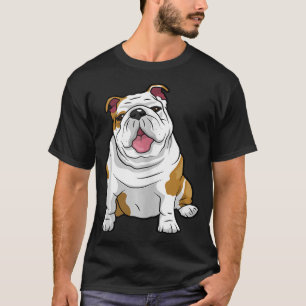 Camiseta Inglês Bulldog Incrível Engraçado Cães-do-cach