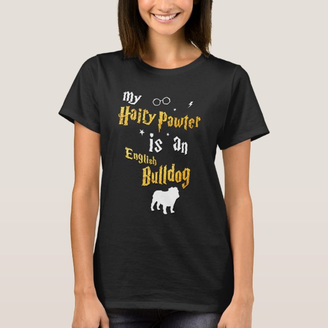 Camiseta Inglês Bulldog Inglês (Frente)