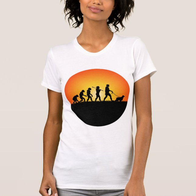 Camiseta Inglês cocker spaniel (Frente)