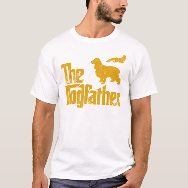Camiseta Inglês cocker spaniel (Frente)