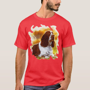 Camiseta Inglês Cocker Spaniel Dog Arte Digital 5