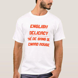 Camiseta Inglês Delicacy