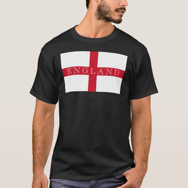 Camiseta inglês Flag England mcnt (Frente)