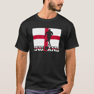 Camiseta Inglês - Jogador de futebol inglês: