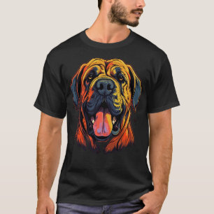Camiseta Inglês Mastiff Smiling