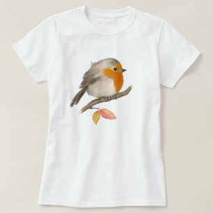 Camiseta Inglês Robin Bird