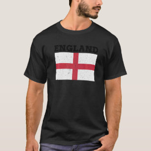 Camiseta Inglês Sinalizador inglês Orgulho inglês