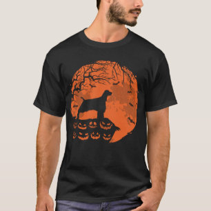 Camiseta Inglês Springer Spaniel E Cão De Lua
