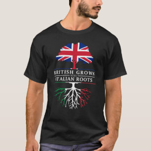 Camiseta Ingleses crescidos com design de Italia   das