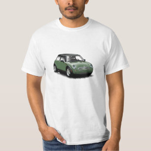 Camiseta Ingleses que competem o mini t-shirt moderno verde