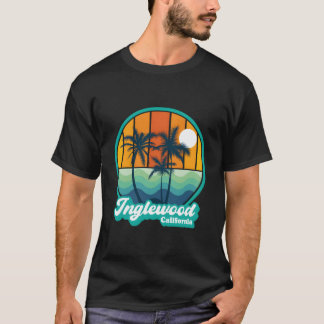 Camiseta Inglewood California Summer Vacation Beach