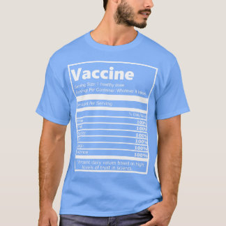 Camiseta Ingredientes da vacina