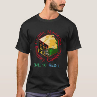 Camiseta Ingress Cryptic Memories Berkeley, CA T-Shirt