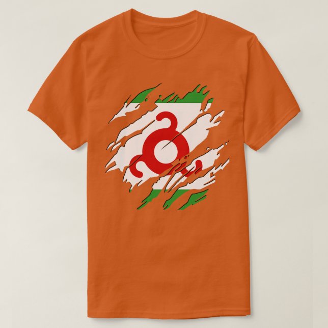 Camiseta Inguchétia Sempre (Frente do Design)