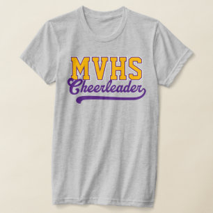 Camiseta Iniciais personalizadas de 4 letras para líder de