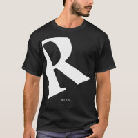 Inicial Grande | Tipografia moderna | Preto
