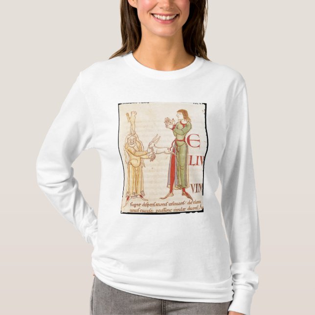 Camiseta Inicial "H" sob a forma de dois conjurors (Frente)