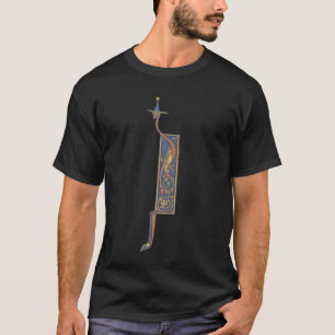 Camiseta Inicial iluminada J