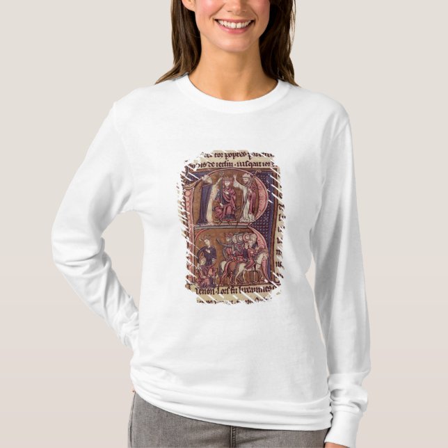 Camiseta Inicial 'R de Historiated (Frente)