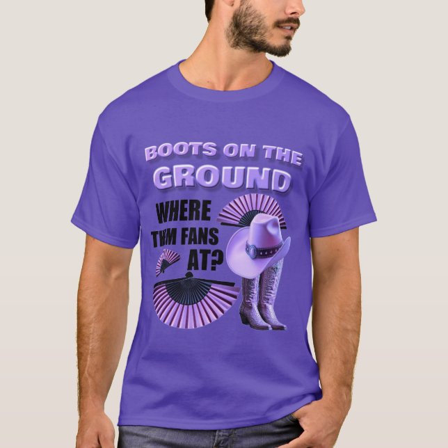 CAMISETA INICIALIZAÇÕES NO SOLO (PURP) (Frente)