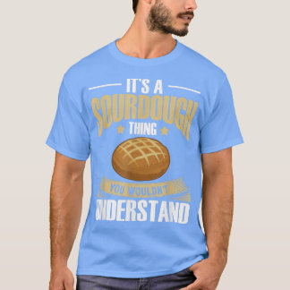 Camiseta Iniciam-se Cilindros De Fecho De Pão De Sourdough