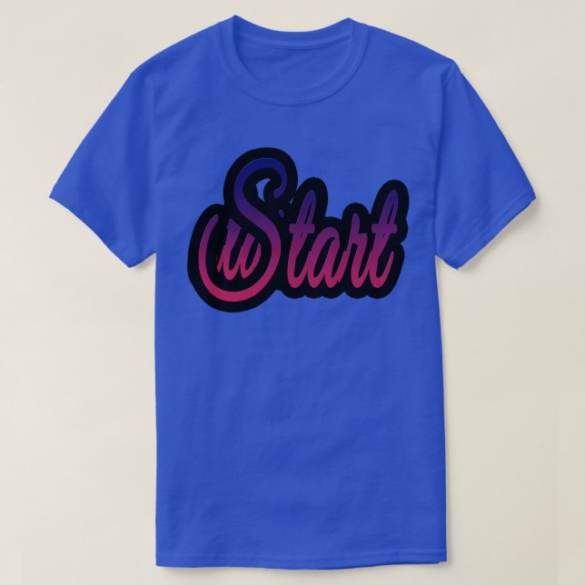 Camiseta Iniciar (Frente do Design)