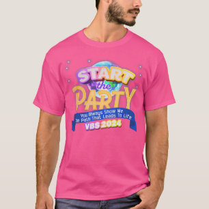 Camiseta Iniciar O Partido Vbs 2024 Mostre-Me O Caminho Chr