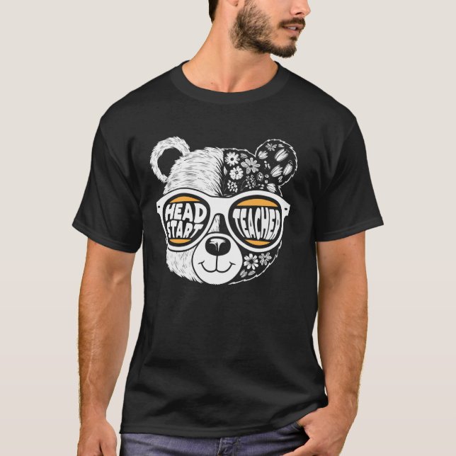 Camiseta Início Chefe Equipe de Professores Início Coluna I (Frente)