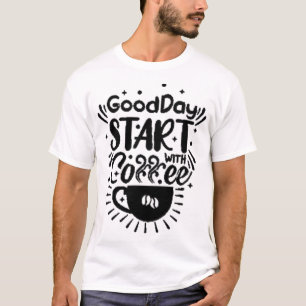 Camiseta Início do BomDia com Café