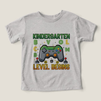 Camiseta Início do Nível de Jardim de Infância, Vo