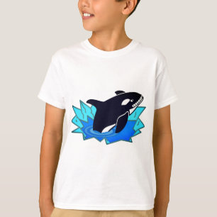 Camiseta Inimigo da Orca, Peixe, Pinguim