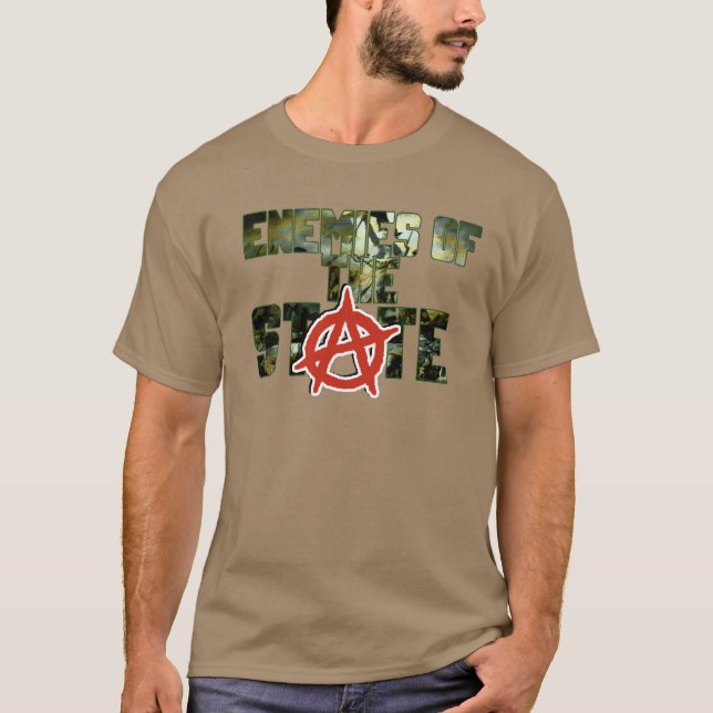 Camiseta inimigo da Revolução Francesa do estado (Frente)