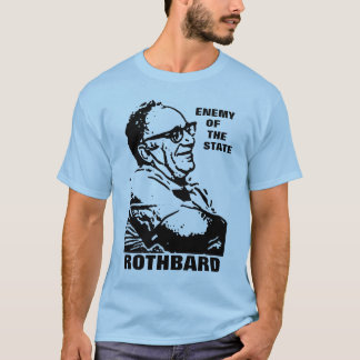Camiseta Inimigo de Rothbard do estilo 2 do estado