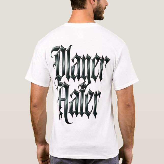 Camiseta Inimigo do Jogador (Verso)
