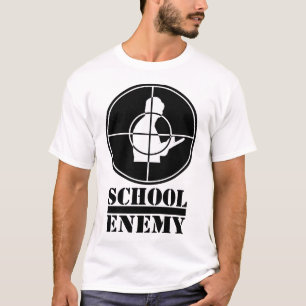 Camiseta inimigo escolar